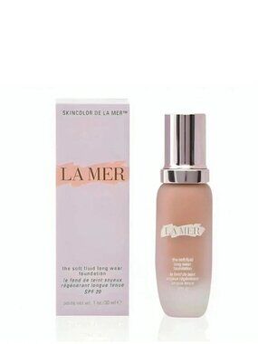 La Mer The Soft Fluid Long Wear Foundation – Shade IVORY 01 30ml 1oz sealed